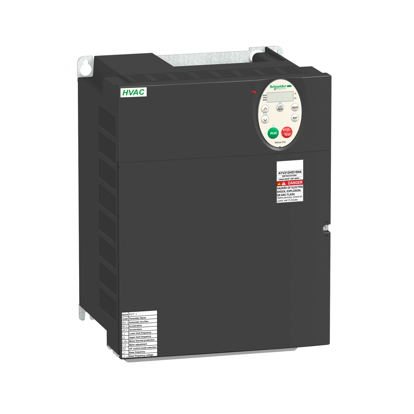 Schneider Electric-ATV212HD15N4-Altivar - ATV212 variateur de vitesse - 3ph - 15kW - 20hp - 480V - CEM - IP21