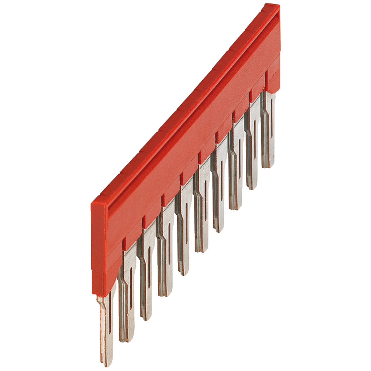 Schneider Electric-NSYTRAL610-Pont enfichable - 10 points - pour bornes 6mm² - rouge