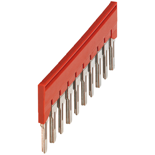 Schneider Electric-NSYTRAL610-Pont enfichable - 10 points - pour bornes 6mm² - rouge