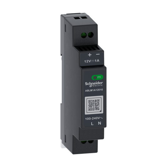 Schneider Electric-ABLM1A12010-Modicon ABL - alimentation à découpage - 1,25A - 100à240Vca mono/biphasé - 12Vcc