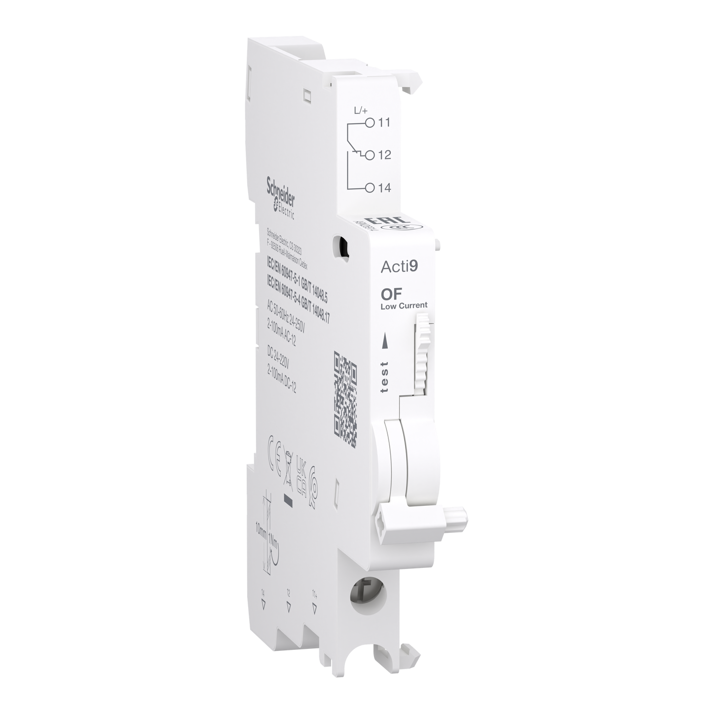 Schneider Electric-A9N26914-C60 C120 OF bas niveau 1OC 2to100mA AC-DC