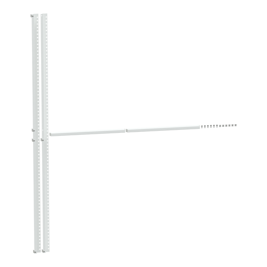 Schneider Electric-LVS03371-PrismaSeT P - Cadre support plastron fixe pour TransferPacT - L650