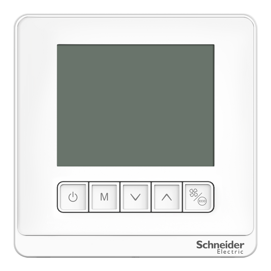 Schneider Electric-TC903-3A4DLMSA-BMS - thermostat ventilo-convecteur 4 tubes - On/Off - modbus - sonde - 240V - B
