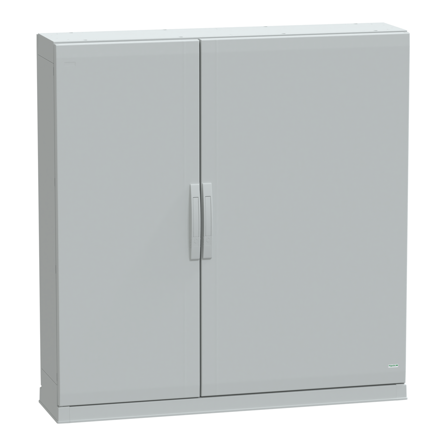 Schneider Electric-NSYPLAZ12123G-Thalassa - Armoire polyester socle 1250x1250x320 - IP54 Ral 7035