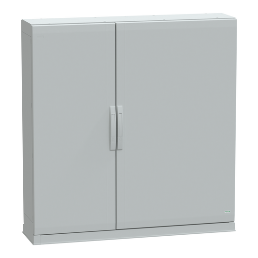 Schneider Electric-NSYPLAZ12123G-Thalassa - Armoire polyester socle 1250x1250x320 - IP54 Ral 7035