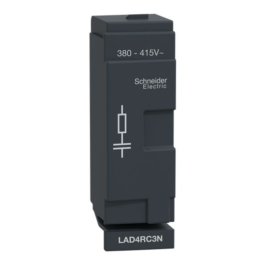 Schneider Electric-LAD4RC3N-TeSys D - module d'antiparasitage - circuit RC - 380..415Vca