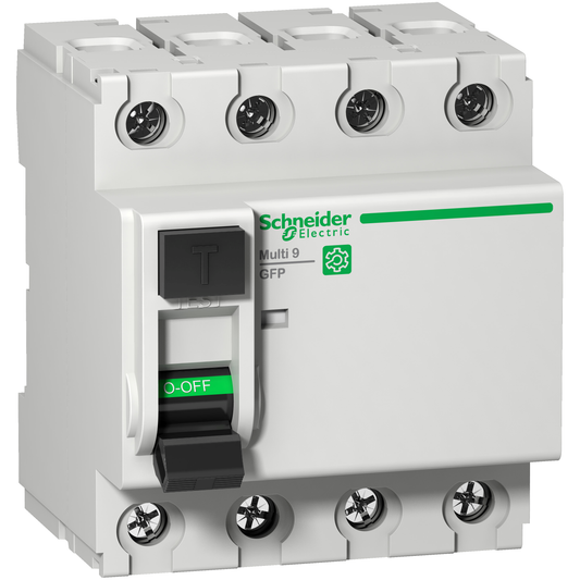 Schneider Electric-M9R84440-Multi9 - Interrupteur différentiel GFP - 4P - 40A 260mA - type Asi - 480Y/277V
