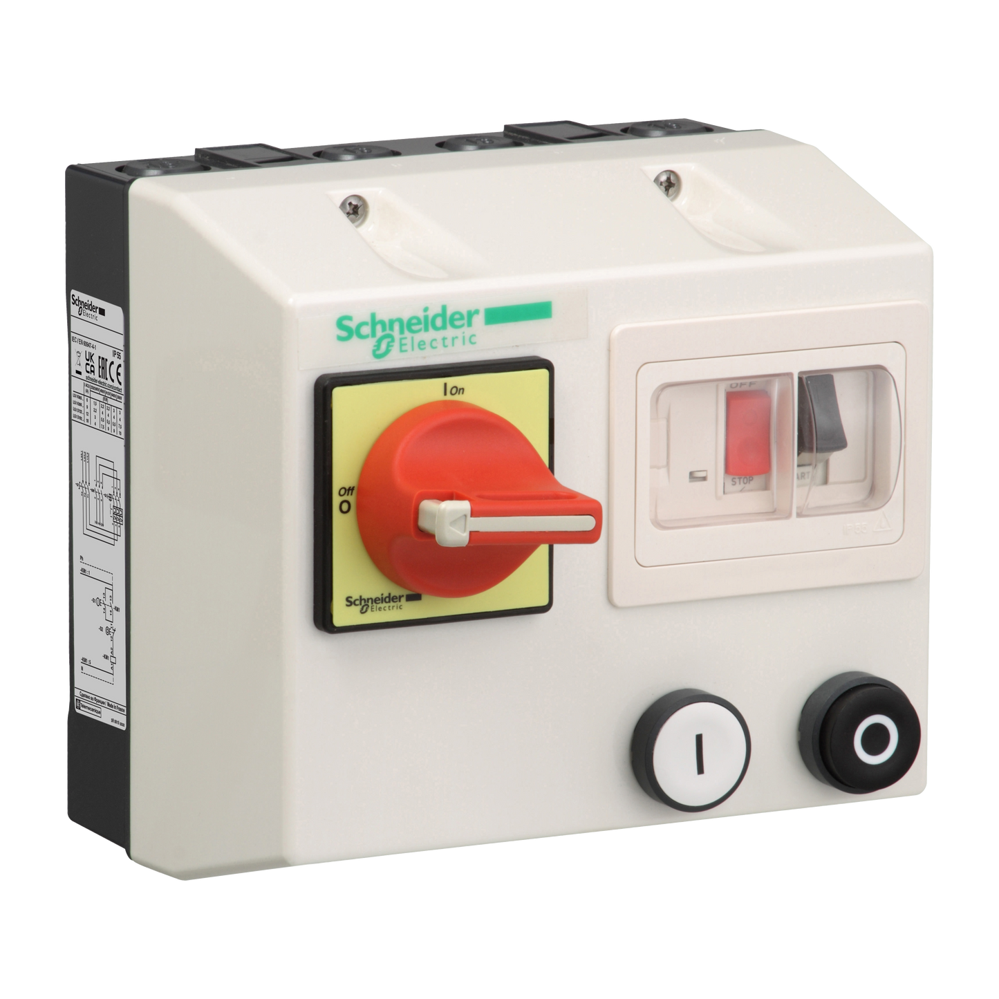 Schneider Electric-LG1K095M714-TeSys LG1K - démarreur en coffret - 6..10A - bobine 220Vca