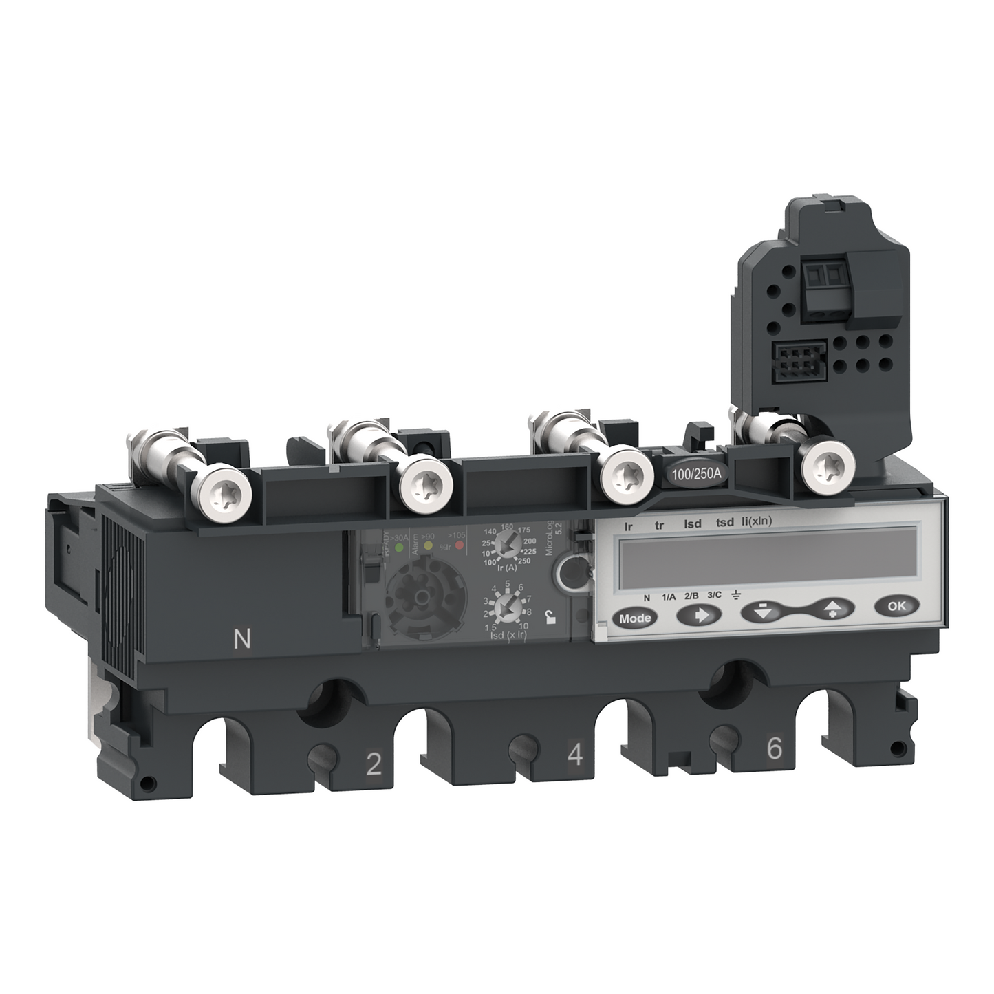 Schneider Electric-C2545E250-ComPacT NSX - Déclencheur MicroLogic 5.2E 250A - 4P4D pour NSX250