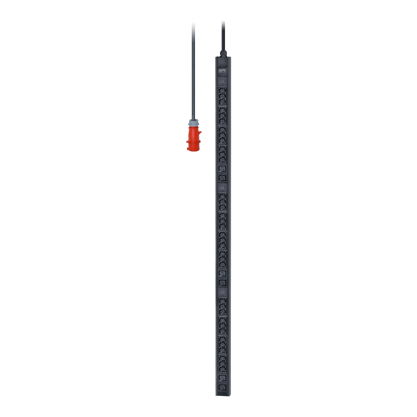 APC-EPDU1216B-Easy Basic Rack PDU - PDU - 0U - 16A - 400V triphasé - (36)C13 - (6)C19 - IEC309