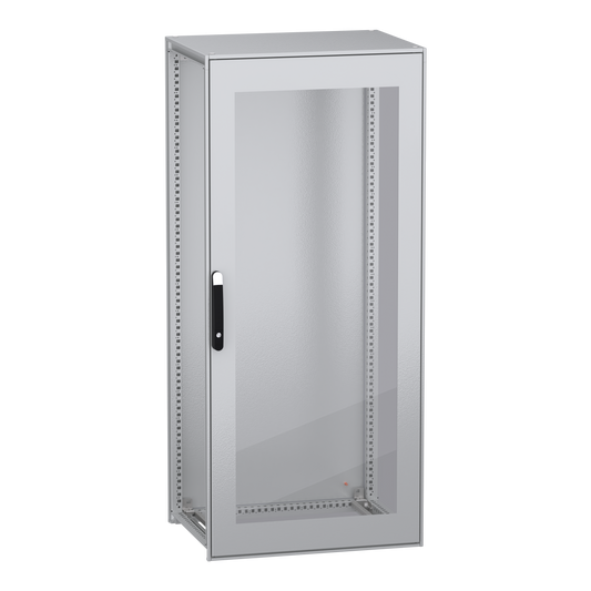 Schneider Electric-NSYSFN18860T-PanelSeT SFN - cellule - 1 porte transparente - assemblé - 1800x800x600 mm