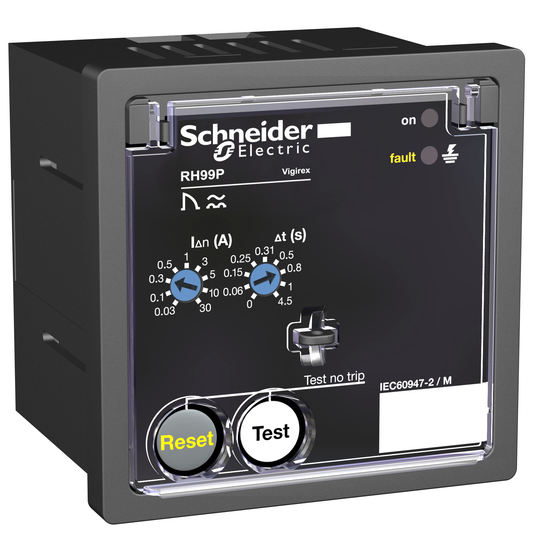 Schneider Electric-56273-Vigirex RH99P 220-240VAC sensibilité 0,03A-30A réarmement manuel