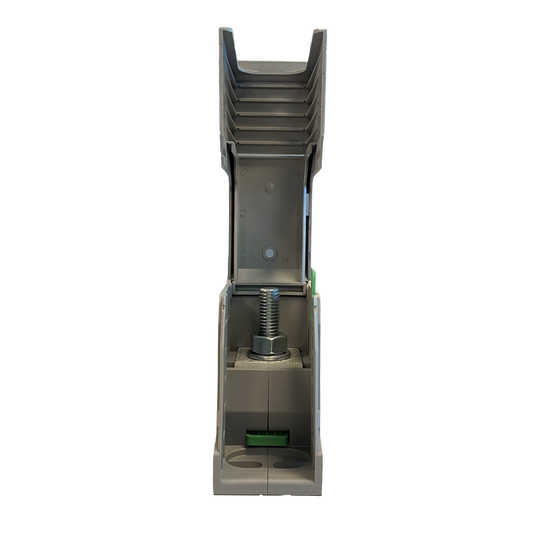 Schneider Electric-NSYTRV1502B-Linergy TR - Borne à vis - passant - 2 points - 150 mm² - grise - cosse