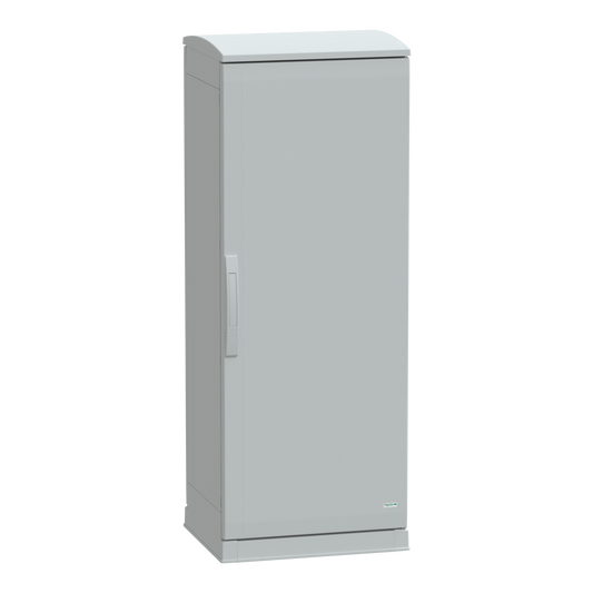 Schneider Electric-NSYPLAZT1254G-Thalassa - Armoire polyester socle + toit 1250x500x420- IP44 Ral 7035