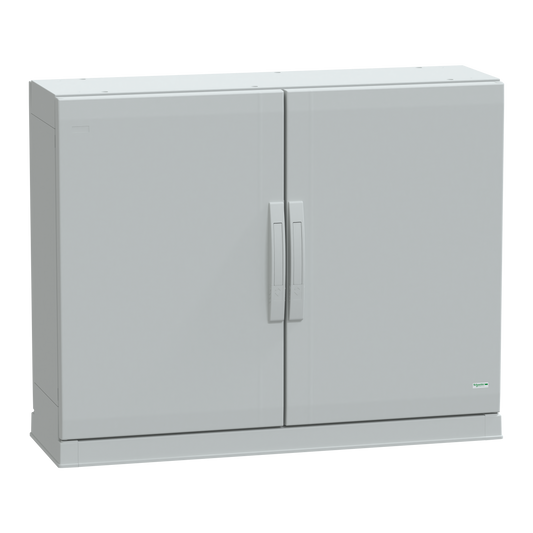 Schneider Electric-NSYPLAZ7103G-Thalassa - Armoire polyester socle 750x1000x320 - IP54 Ral 7035