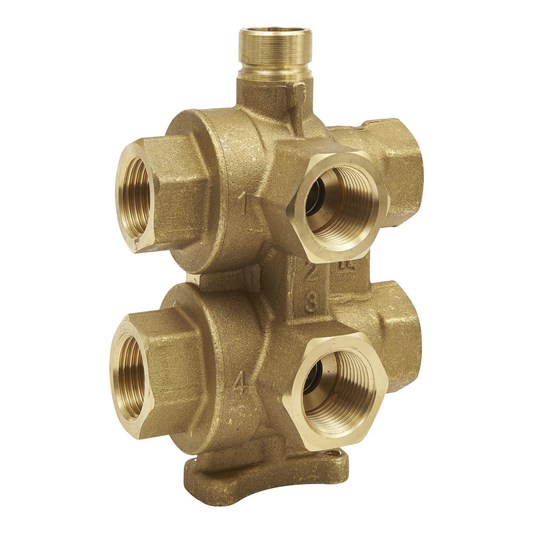 Schneider Electric-VB601R-15B-Vanne 6 voies DN15 (se commande avec une Vanne PIBCV)