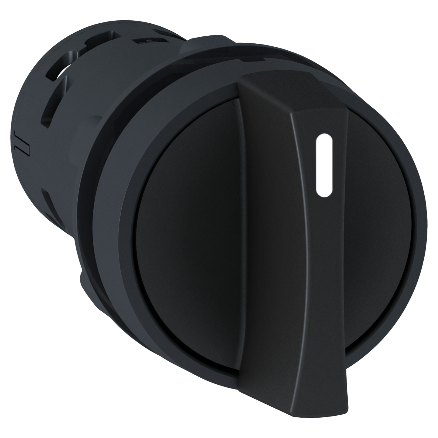 Schneider Electric-XB7ND25-Harmony bouton-tournant - Ø22 - noir - à manette - 2 positions - 1O+1F