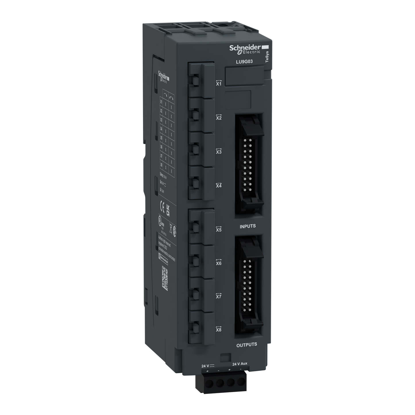 Schneider Electric-LU9G03-TeSys U - Repartiteur cablage 16e 12s (pour 8 inverseurs)