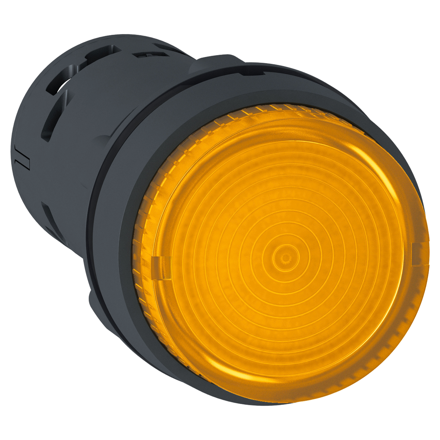Schneider Electric-XB7NW35B1-Harmony bouton poussoir lumineux - Ø22 - LED orange - à impulsion - 1F - 24v