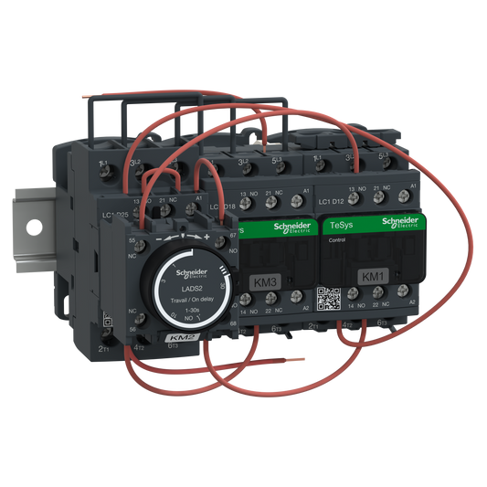 Schneider Electric-LC3D180AP7-TeSys LC3D - démarreur étoile triangle sur profilé - bobine 230Vca