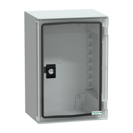 Schneider Electric-NSYPLM32TG-Thalassa - Coffret polycabo.310x215x160 - Porte transparente - IP66 - RAL 7035