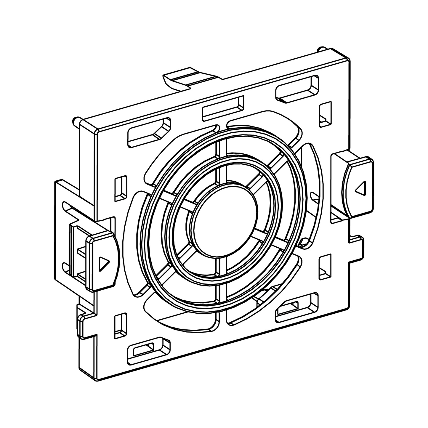 Schneider Electric-VZ3V1209-CASSETTE VENTILATEUR T3.