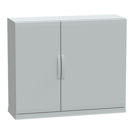 Schneider Electric-NSYPLAZ10124G-Thalassa - Armoire polyester socle 1000x1250x420 - IP54 Ral 7035