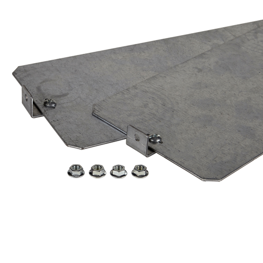 Schneider Electric-NSYPMP750DLP-PanelSeT - Thalassa - châssis plein - acier galva. - 1 rangée pr armoire 500mm