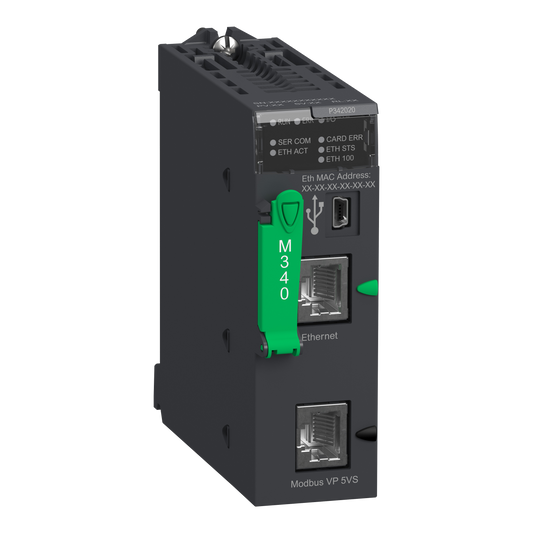 Schneider Electric-BMXP342020-Modicon M340 - processeur - 1024 E/S TOR 256 E/S ANA - 1Modbus - 1Ethernet