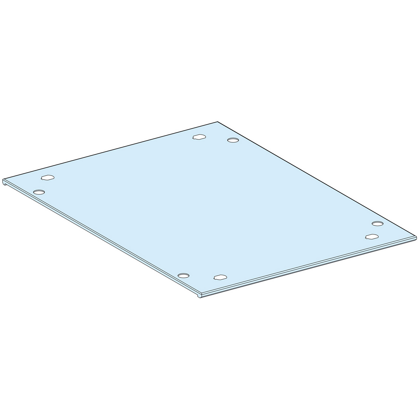 Schneider Electric-LVS08433-PrismaSeT P - Toit plein IP30 - L300 P400