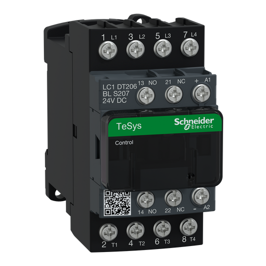 Schneider Electric-LC1DT206BLS207-TeSys D - Contacteur tesys lc1d 4p ac1 440v 20 a bobine 24 v cc