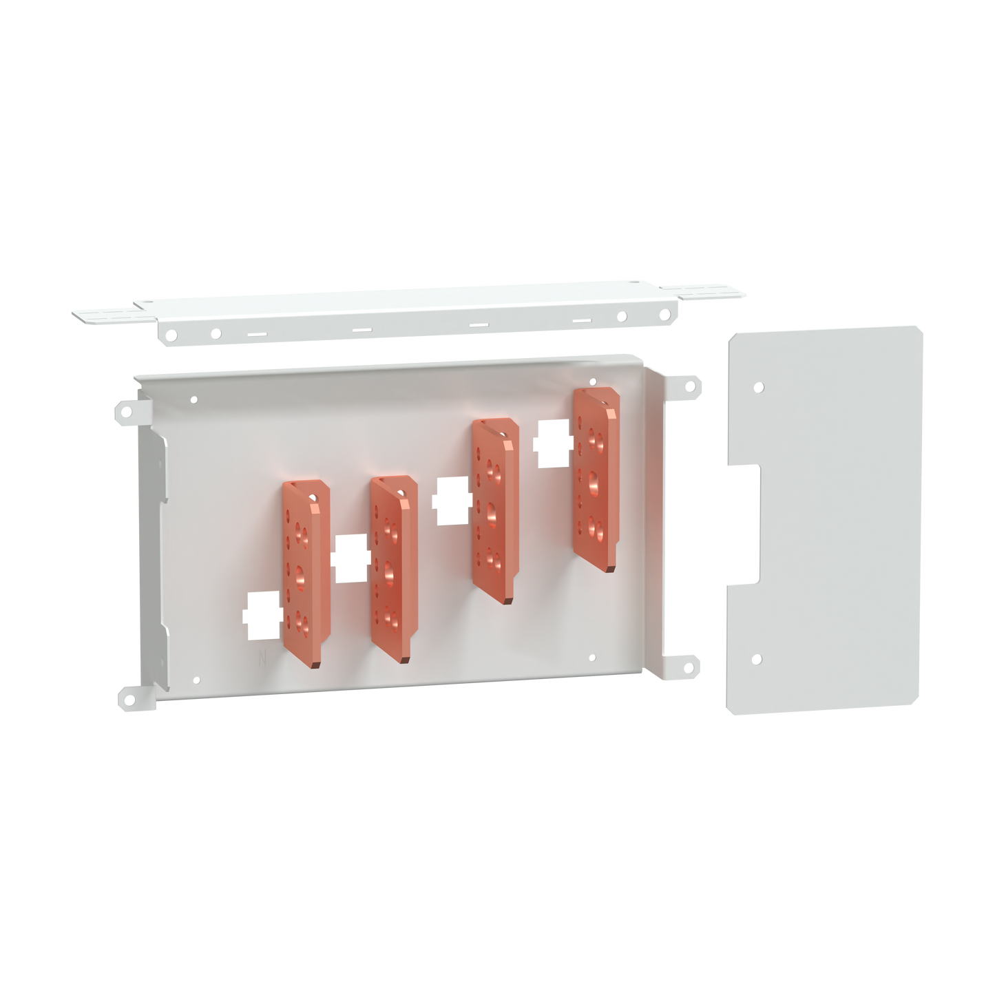 Schneider Electric-LVS06604-PrismaSet HD - Raccordement reporte en gaine - 250A - 4p