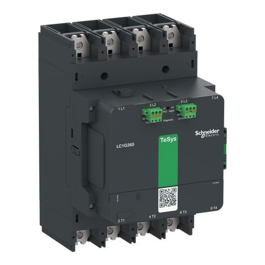 Schneider Electric-LC1G5004LSEA-Contacteur TeSys LC1G 500A 440V 4P AC3 Advanced 200-500V AC-DC bobine
