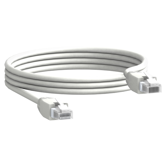 Schneider Electric-TRV00850-EnerlinX - Cordon RJ45/RJ45 mâle pour câblage ULP - longueur 5m