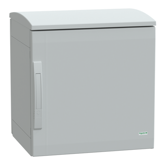 Schneider Electric-NSYPLAT554G-Thalassa - Armoire polyester toit 500x500x420 - IP44 Ral 7035