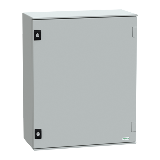 Schneider Electric-NSYPLM54BG-Thalassa - Coffret polyester 530x430x200+chassis bakélite - IP66 Ral 7035
