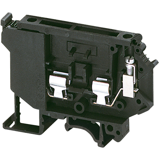 Schneider Electric-NSYTRV42SF5LD-Borne à vis sectionn. à fusible 5x20/25/30mm - avec DEL 12-30V 2 pts 4mm² - noir