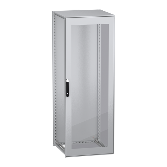 Schneider Electric-NSYSFN22880T-PanelSeT SFN - cellule - 1 porte transparente - assemblé - 2200x800x800 mm