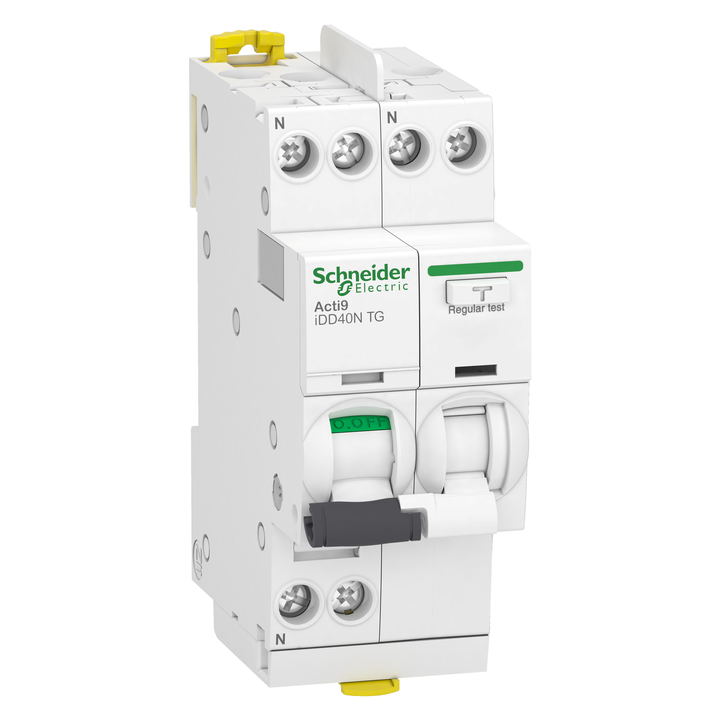 Schneider Electric-A9DX3625-Acti9 iDD40N - Disj dif. tête de grp 1P+N 25A - C - 6000A/10kA - 30mA Type A-SI