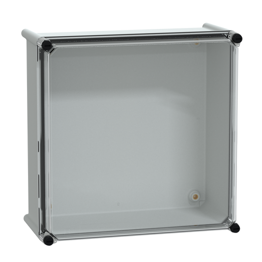 Schneider Electric-NSYPLS3636G-Thalassa PLS - Boite avec couvercle transparent 36x36x18 Ral 7035