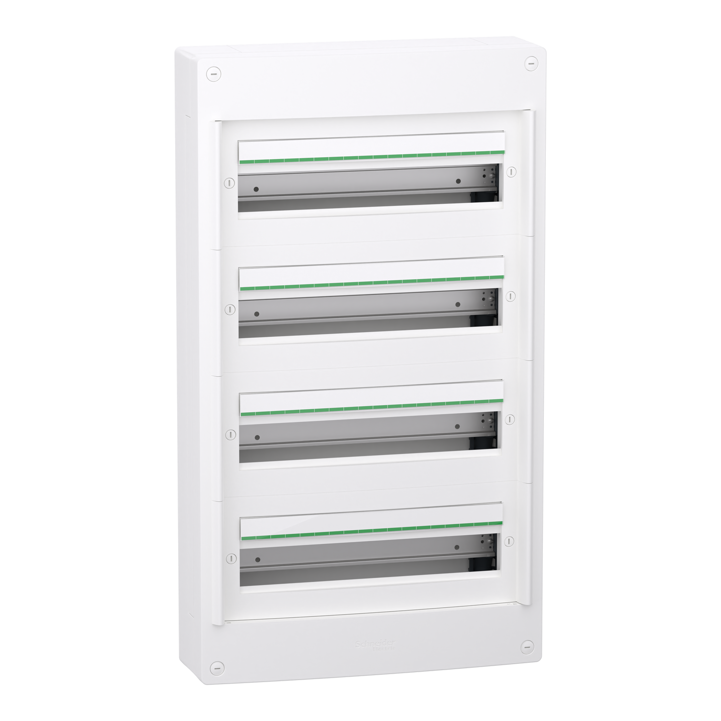 Schneider Electric-LVSXT418-PrismaSeT XS - Coffret saillie 4 rangées 18 modules - sans porte