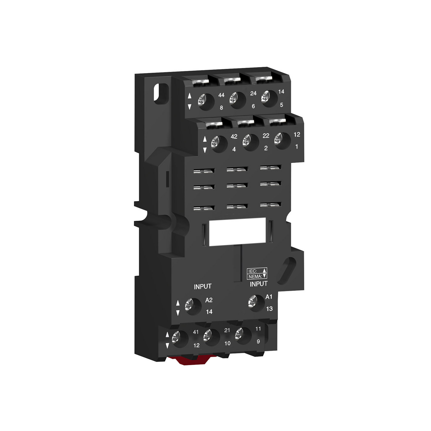 Schneider Electric-RPZF3-Harmony Relay RP - embase mixte - pour relais 3OF - raccordement vis -étrier