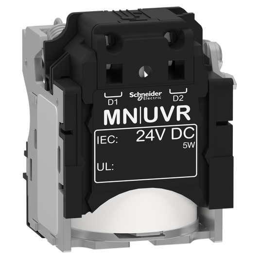 Schneider Electric-LV429410-ComPacT NSX - Déclencheur voltmétrique MN - 24Vcc pour NSX100-630