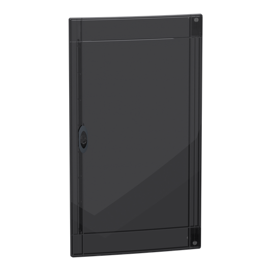 Schneider Electric-LVSXDS418-PrismaSeT XS - Porte fumée RAL9003 pour coffret encastré 4 rangées 18 modules