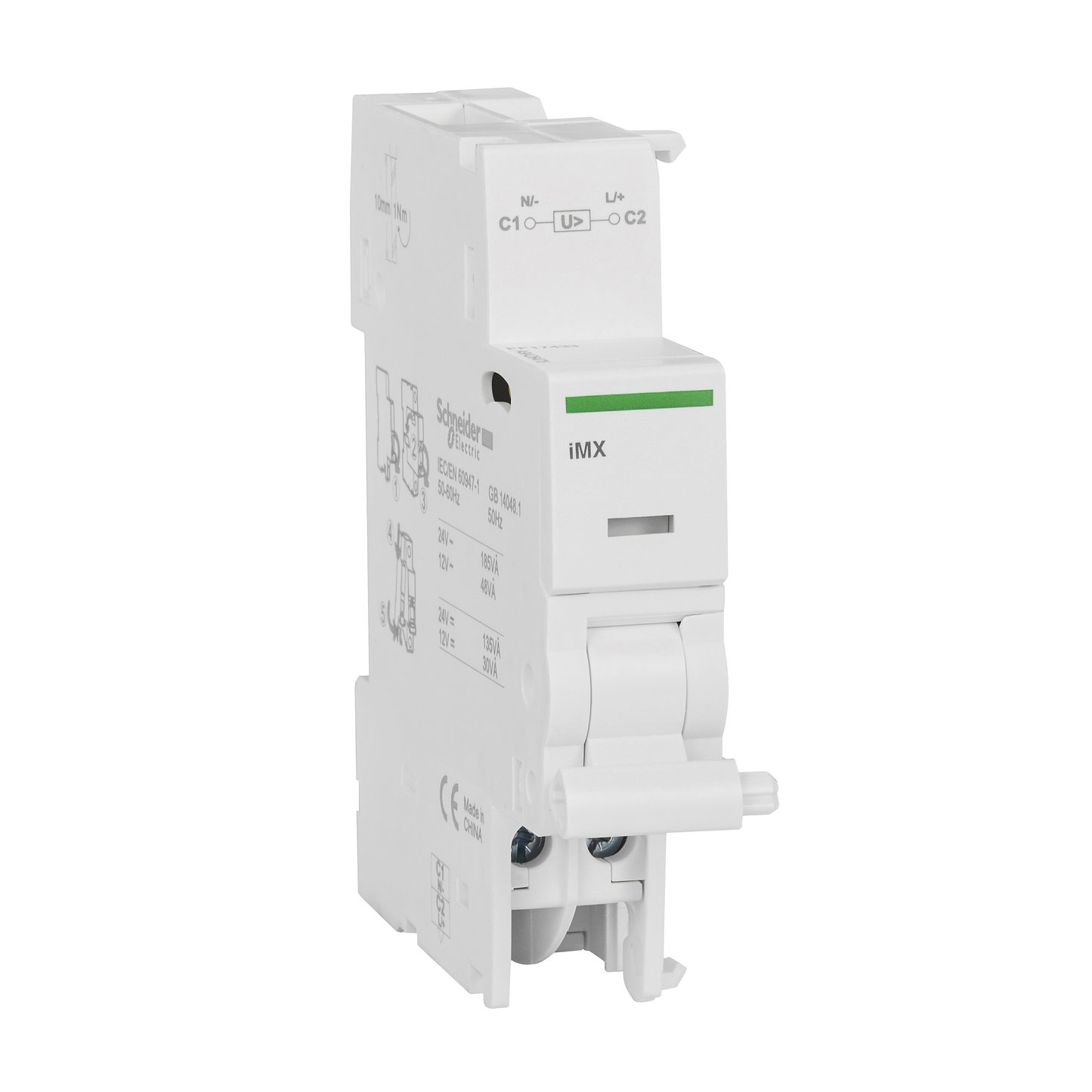 Schneider Electric-A9A26478-Acti9, iMX déclencheur à émission de tension 12-24VCA/VCC