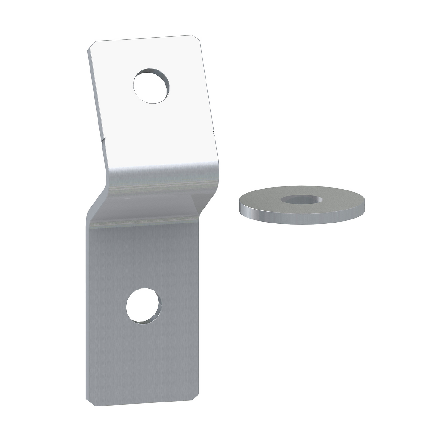 Schneider Electric-NSYEDCO-PanelSeT - Thalassa - Jeu de 2 equerres - supports borniers - 45°