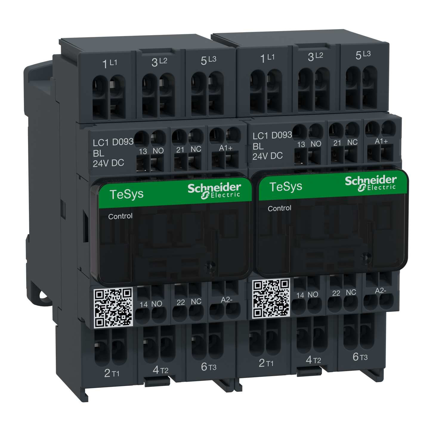Schneider Electric-LC2D093BL-TeSys LC2D - contacteur inverseur - 3P - AC-3 440V - 9A - bobine 24Vcc