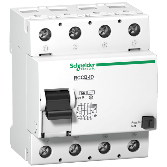 Schneider Electric-16763-Multi9 ID - interrupteur différentiel - 4P - 125A - classe B - 30mA