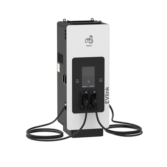 Schneider Electric-EVD1S180TBBC7-Evlink Pro DC 180 kW-2 prises : 2xCCS2-6 modules de 30 kW- Câble de 7,5 m