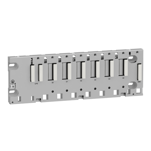 Schneider Electric-BMXXBP0600-Modicon X80 - rack pour M340 - 6 bus X - IP20